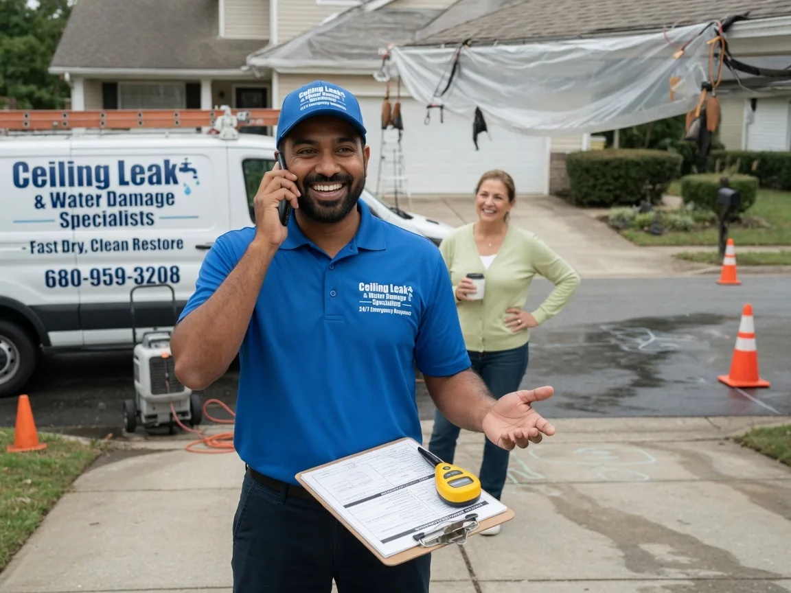 Ceiling Leak Cleanup Burnt Cabins, PA FAQs